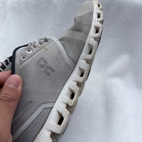 On Cloud Shoes Mens Size 12us Gray Swiss Engineering Athletic Sneaker - Picture 8 of 10